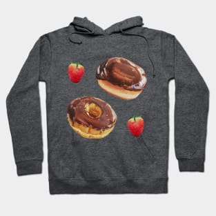 Donuts & Strawberries Hoodie